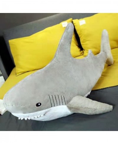 39.4 Inch XXL Giant Shark Stuffed Animal Large Shark Plush Pillows Soft Shark Plush Toys Brave Boy's and Girl's Room Decor Be...