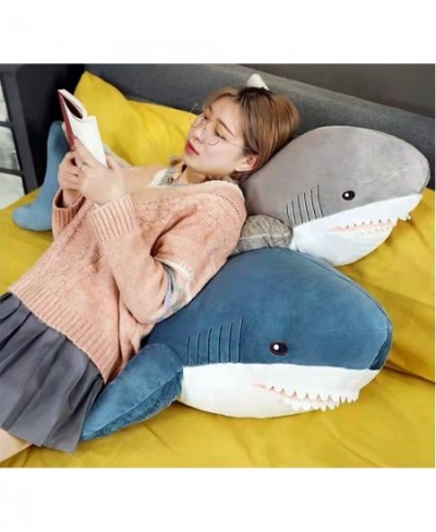 39.4 Inch XXL Giant Shark Stuffed Animal Large Shark Plush Pillows Soft Shark Plush Toys Brave Boy's and Girl's Room Decor Be...