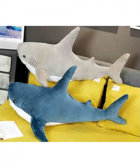 39.4 Inch XXL Giant Shark Stuffed Animal Large Shark Plush Pillows Soft Shark Plush Toys Brave Boy's and Girl's Room Decor Be...