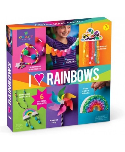 – I Love Rainbows Craft Kit – Make 6 Colorful Arts & Crafts Projects $27.86 - Craft Kits