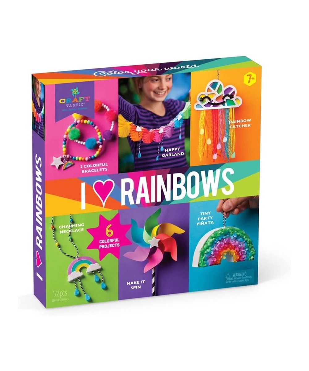 – I Love Rainbows Craft Kit – Make 6 Colorful Arts & Crafts Projects $27.86 - Craft Kits