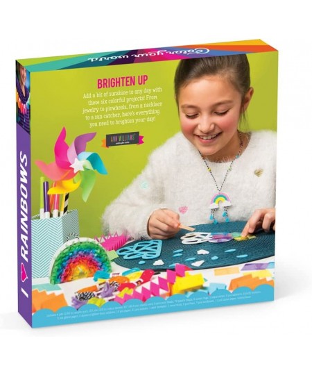 – I Love Rainbows Craft Kit – Make 6 Colorful Arts & Crafts Projects $27.86 - Craft Kits