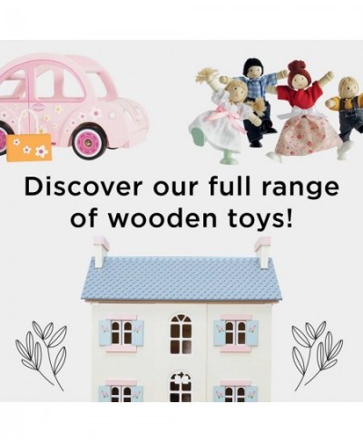 Wooden Daisylane Doll House Laundry Room Accessories Play Set for Dolls Houses | Girls or Boys Dolls House Furniture Sets - S...