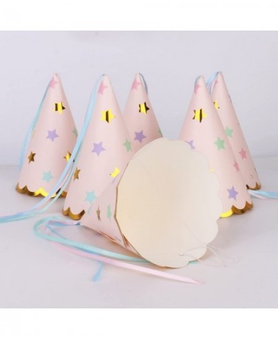 Kids Tassel Birthday Party Hats 6 pcs $15.76 - Kids' Party Hats