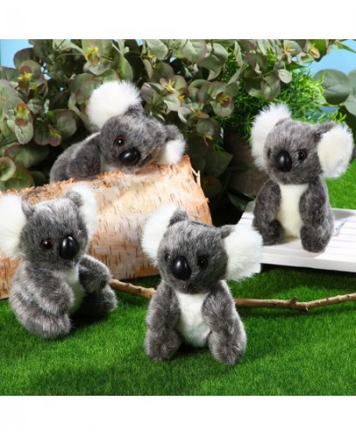 4 Pieces Koala Bear Stuffed Animal Soft Plush Gray Koala Doll Toys Hug Pillows Cute Koala Mascot Present for Boys and Girls B...