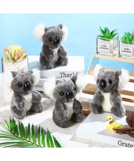 4 Pieces Koala Bear Stuffed Animal Soft Plush Gray Koala Doll Toys Hug Pillows Cute Koala Mascot Present for Boys and Girls B...