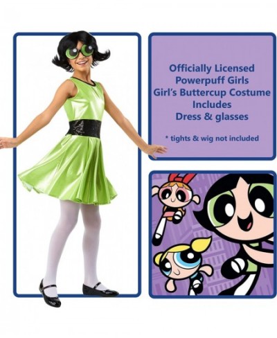 Rubies Girl's Powerpuff Buttercup Costume $32.63 - Kids' Costumes