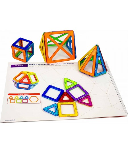 Pythagoras Set (47 Piece) Magnetic Building Blocks Educational Magnetic Tiles Kit Magnetic Construction STEM Set $104.66 - Bu...