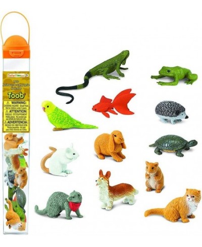 Pets TOOB - Includes 12 BPA Pthalate and Lead Free Hand Painted Figurines - Ages 3+ $27.03 - Play Figure Playsets