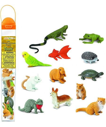 Pets TOOB - Includes 12 BPA Pthalate and Lead Free Hand Painted Figurines - Ages 3+ $27.03 - Play Figure Playsets