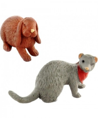 Pets TOOB - Includes 12 BPA Pthalate and Lead Free Hand Painted Figurines - Ages 3+ $27.03 - Play Figure Playsets