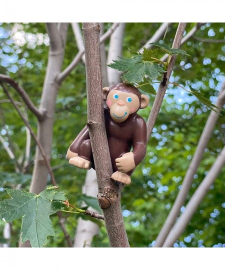 Little Friends Monkey - Chunky Plastic Zoo Animal Toy Figure (2.5" Tall) $17.79 - Kids' Play Animal Figures