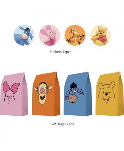 Cute Cartoon Bear Candy Bags 12PCS Birthday Party Supplies Favors Themed Parties Decorations Gifts Bag for Kids $20.28 - Kids...