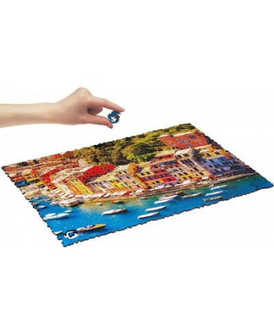 Wooden Jigsaw Puzzles - Nature Italian Riviera 500 pcs King Size 16.9"x11.8" Beautiful Gift Package Unique Shape Best Gift fo...