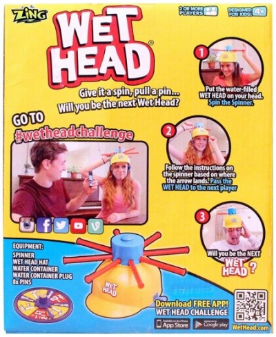 Wet Head Game Great for indoor / outdoor play with friends and family Great for boys and girls for 4 years and up $47.52 - Bo...