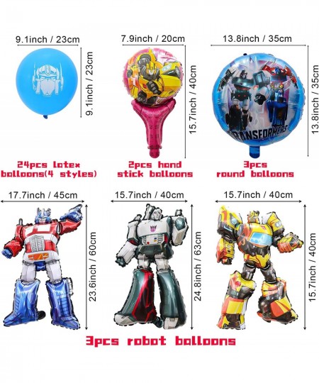 32pcs Birthday Decorations Balloons Cartoon Birthday Party Balloons Party Supplies Inflatable Air Foil Balloon Birthday Party...