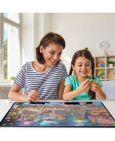 Puzzles Wooden Jigsaw Puzzle 1000 Pieces for Adults and Kids (Christmas Comes to Town) $22.37 - Jigsaw Puzzles