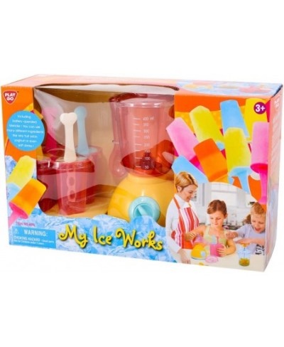 My Ice Works 4 Set Shaped ICES Form with ICES Sticks Included Pretend Play for Toddlers & Kids (6315) $54.39 - Toy Kitchen Pr...