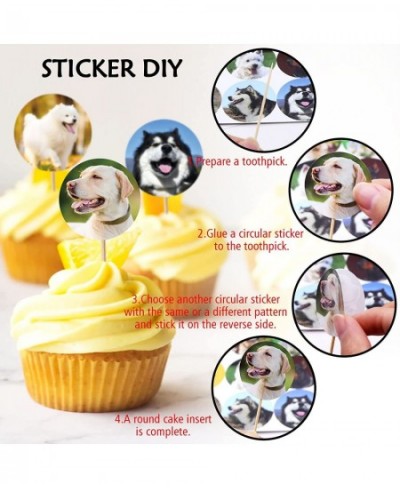 Cute Dog Puppy Stickers Dog Party Favors 480 Counts Adhesive Stickers for Kids Dog Birthday Party Supplies Gifts Goodie Bag E...