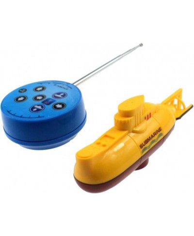 Mini RC Submarine Toy Remote Control Boat Ship Electric Dive Water Fish Tank Kids Birthday Gift (Yellow) $50.94 - Remote & Ap...