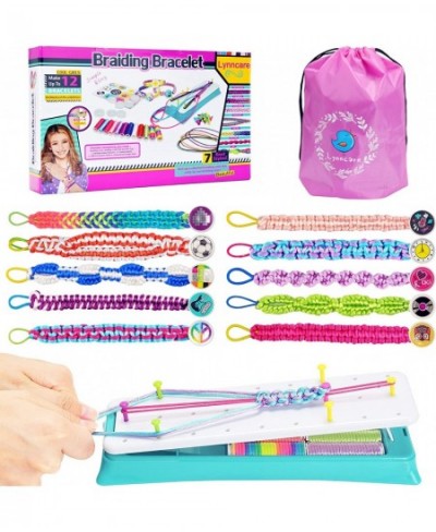 Friendship Bracelet Making Kit for Girls DIY Braided Rope Kids Jewelry Making Kit Craft Toys for 6 7 8 9 10 11 12 Years Girls...