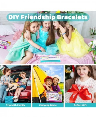 Friendship Bracelet Making Kit for Girls DIY Braided Rope Kids Jewelry Making Kit Craft Toys for 6 7 8 9 10 11 12 Years Girls...