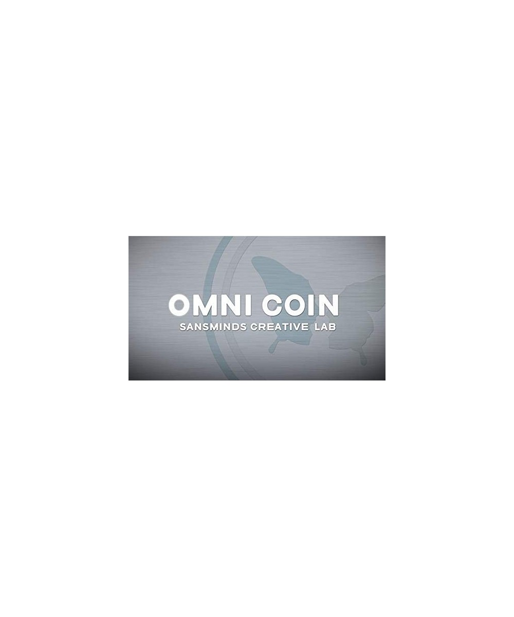 Omni Coin US Version (DVD and 2 Gimmicks) by SansMinds Creative Lab | Trick | Money | Coin Magic $43.08 - Magic Kits & Access...