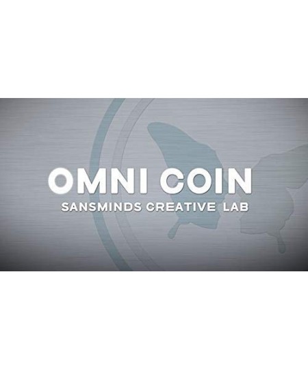 Omni Coin US Version (DVD and 2 Gimmicks) by SansMinds Creative Lab | Trick | Money | Coin Magic $43.08 - Magic Kits & Access...