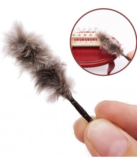 Dollhouse Decoration Accessories Exquisite Cute Dollhouse Miniature 1:12 Feather Duster Cleaning Tool Broom $17.12 - Dollhous...