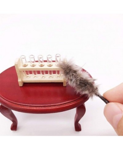 Dollhouse Decoration Accessories Exquisite Cute Dollhouse Miniature 1:12 Feather Duster Cleaning Tool Broom $17.12 - Dollhous...