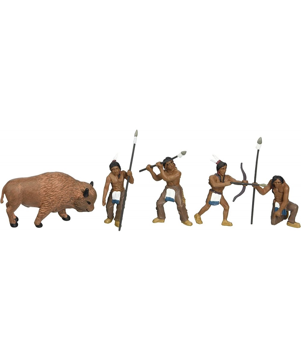 SP4444 1.5-Inch Scene Setters Figurine Natives/Buffalo 5/Pack $23.86 - Kids' Play People Figures