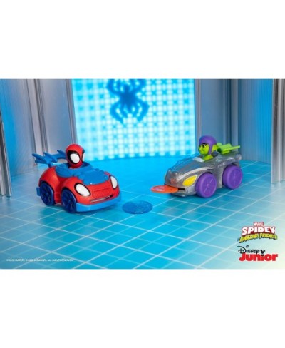 Disc Dasher Little Vehicle 2-Pack - 5” Disc Dashers Featuring Spidey Vs Green Goblin - Amazon Exclusive $22.67 - Kids' Play C...