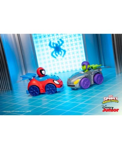 Disc Dasher Little Vehicle 2-Pack - 5” Disc Dashers Featuring Spidey Vs Green Goblin - Amazon Exclusive $22.67 - Kids' Play C...