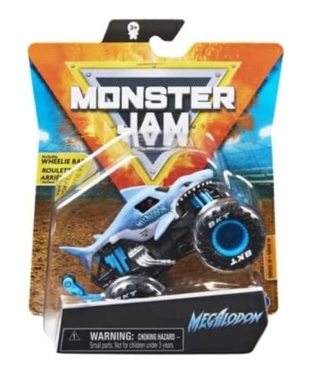 Monster Jam Megalodon Wheelie Series 18 (1:64 Scale) $40.40 - Nature Exploration Toys