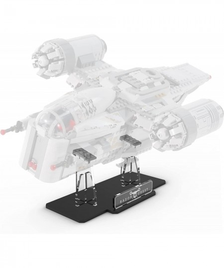 Display Stand for The Razor Crest Star Wars Lego Set 75292 Building Block Model Clear Acrylic Display Holder(Stand Only Witho...