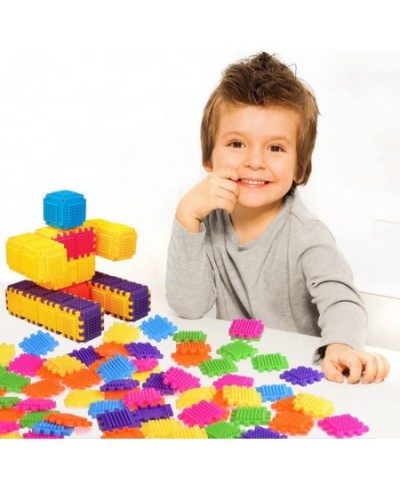 Educational Interlocking STEM Building Blocks 150 Pieces. Build Toy Accessories Cubes Shapes and More for Ages 3 Year and Up ...