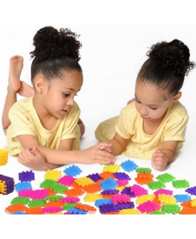 Educational Interlocking STEM Building Blocks 150 Pieces. Build Toy Accessories Cubes Shapes and More for Ages 3 Year and Up ...