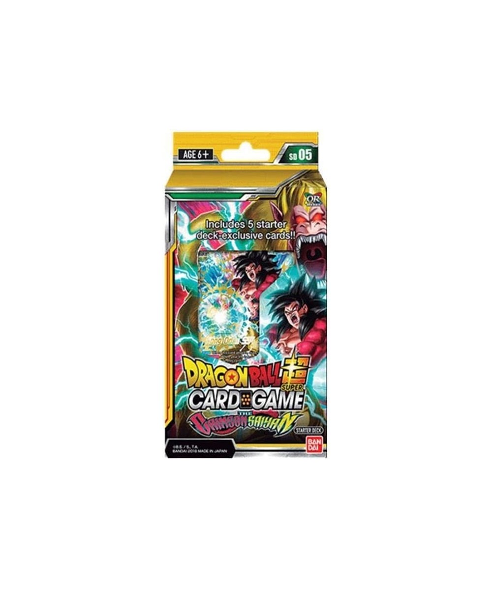 Dragonball Super CG: Starter Deck The Crimson Saiyan SD05 $42.41 - Card Games