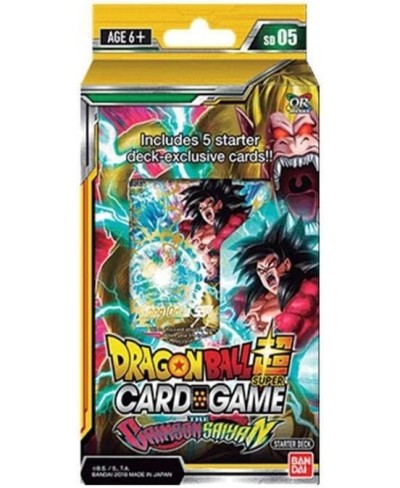 Dragonball Super CG: Starter Deck The Crimson Saiyan SD05 $42.41 - Card Games