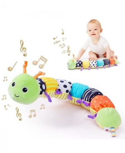 Baby Boy Tummy Time Musical Toy Infant Colorful Caterpillar Multi Textures Toy Suitable Baby Toy for 0-6 Months 6-12 + Months...