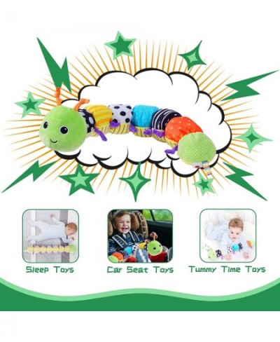 Baby Boy Tummy Time Musical Toy Infant Colorful Caterpillar Multi Textures Toy Suitable Baby Toy for 0-6 Months 6-12 + Months...