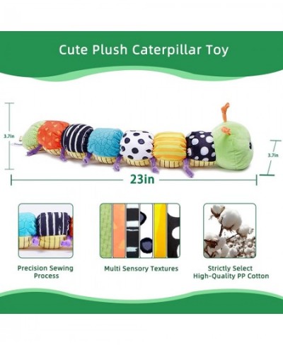 Baby Boy Tummy Time Musical Toy Infant Colorful Caterpillar Multi Textures Toy Suitable Baby Toy for 0-6 Months 6-12 + Months...