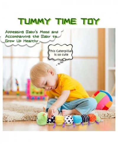 Baby Boy Tummy Time Musical Toy Infant Colorful Caterpillar Multi Textures Toy Suitable Baby Toy for 0-6 Months 6-12 + Months...