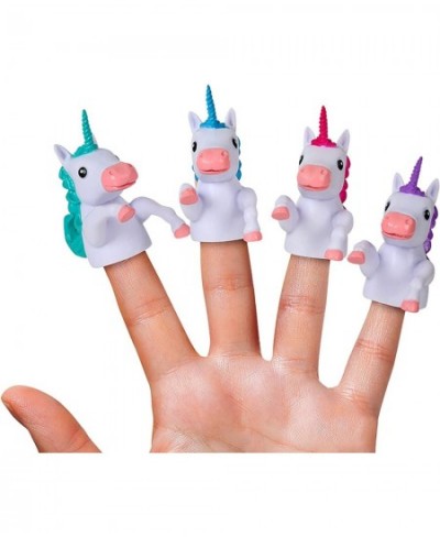 Archie Finger Unicorns - 4 Piece Finger Puppets Set $17.54 - Finger Puppets