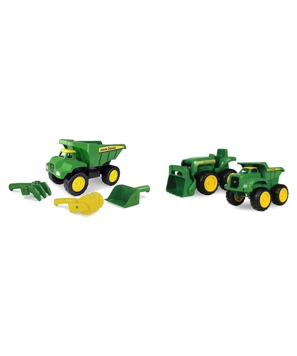 John Deere 15" Big Scoop Dump Truck Sandbox Toy with Sand Tools & John Deere Sandbox Vehicle (2 Pack) $77.92 - Sandboxes & Be...