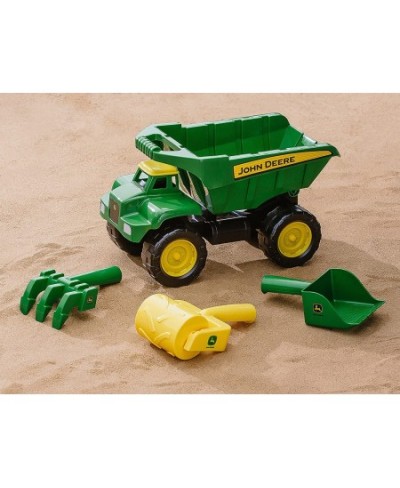 John Deere 15" Big Scoop Dump Truck Sandbox Toy with Sand Tools & John Deere Sandbox Vehicle (2 Pack) $77.92 - Sandboxes & Be...