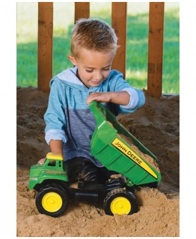 John Deere 15" Big Scoop Dump Truck Sandbox Toy with Sand Tools & John Deere Sandbox Vehicle (2 Pack) $77.92 - Sandboxes & Be...