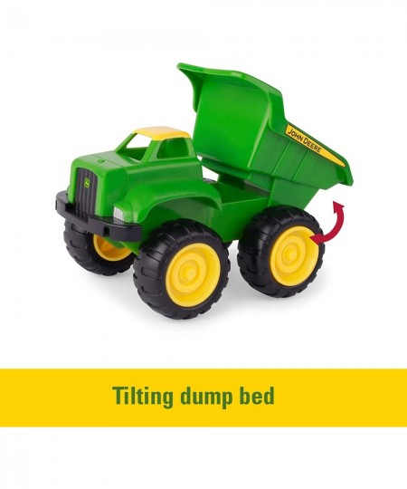 John Deere 15" Big Scoop Dump Truck Sandbox Toy with Sand Tools & John Deere Sandbox Vehicle (2 Pack) $77.92 - Sandboxes & Be...