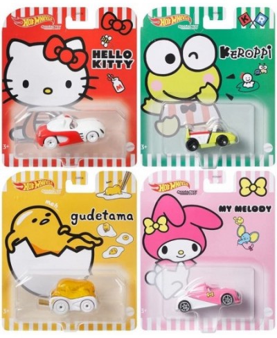 Hello Kitty Character Cars Sanrio Complete Set of 4 Diecast Vehicles $58.47 - Kids' Play Cars & Race Cars