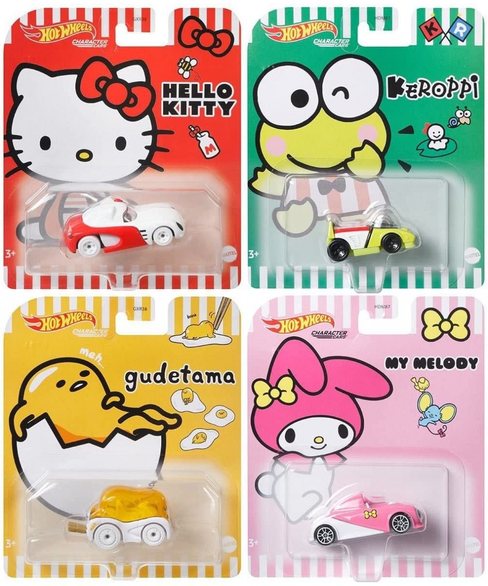 Hello Kitty Character Cars Sanrio Complete Set of 4 Diecast Vehicles $58.47 - Kids' Play Cars & Race Cars